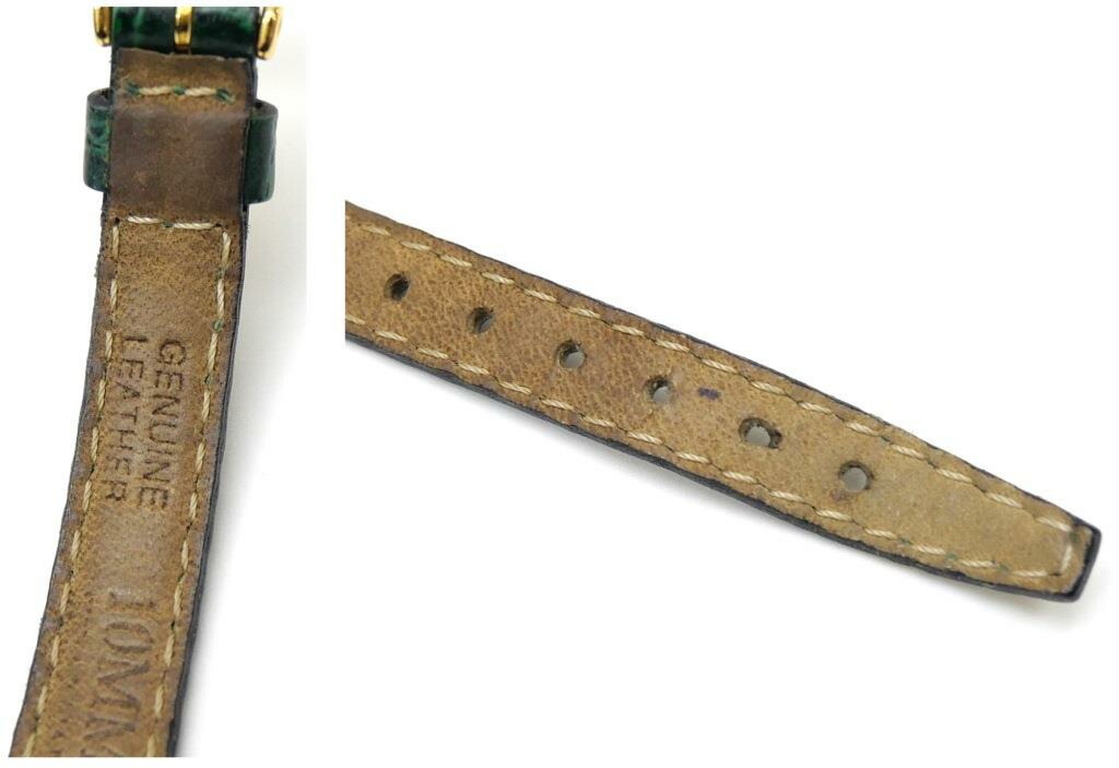 グッチ GUCCI レディースウォッチ 腕時計 シェリー クオーツ グリーン