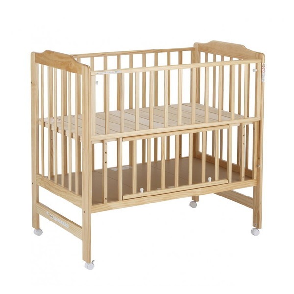 ハイシートベビーベッド ナチュラル 02020 【保証期間：1年】