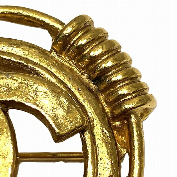 シャネル ココマーク ゴールド ブランド小物 ブローチ レディース