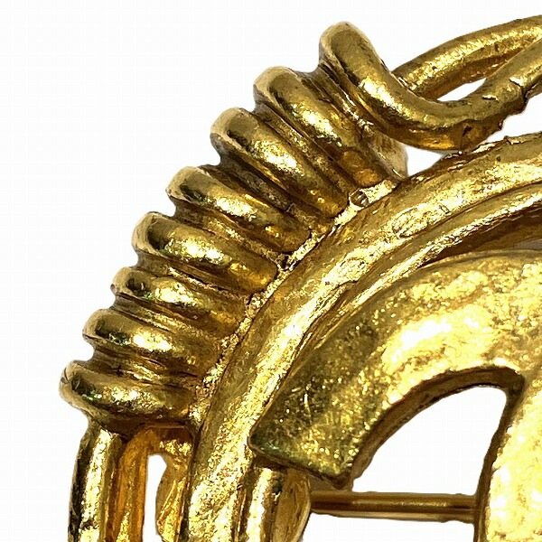 シャネル ココマーク ゴールド ブランド小物 ブローチ レディース