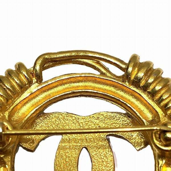 シャネル ココマーク ゴールド ブランド小物 ブローチ レディース