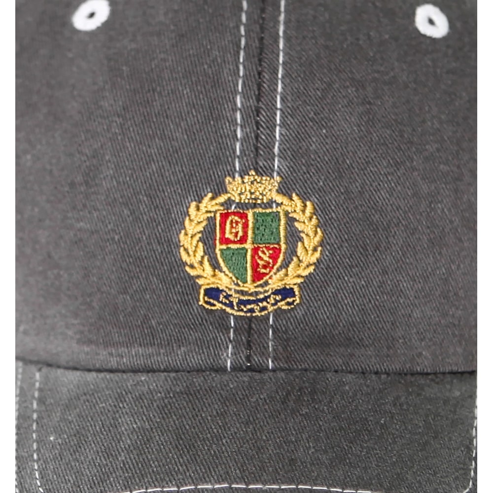 優れたOSロゴ顔料ボールキャップ_チャコール