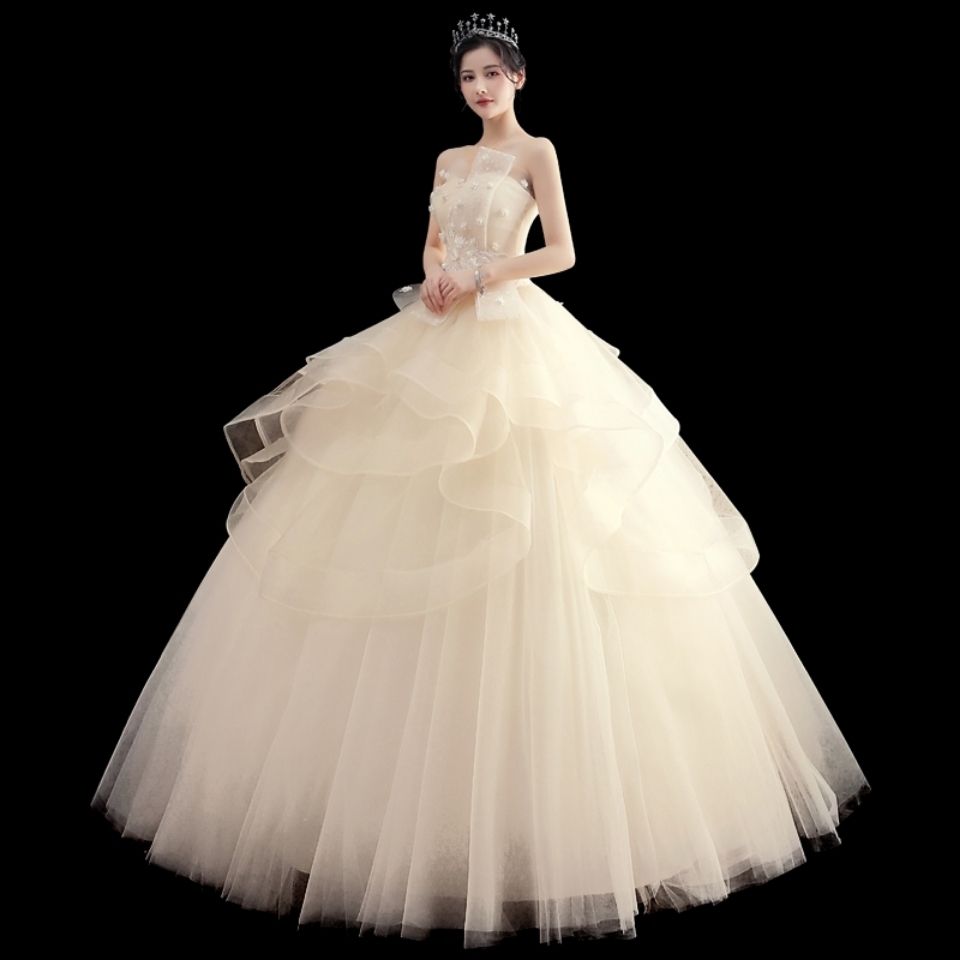 【追加】演奏会/ロングドレス韓国ファッション/入学式/卒業式 礼服 結婚式の花嫁2025シンプルな雰囲気の気質優しいガウンロングスカートの最新モデル 【追加】演奏会/ロングドレス韓国ファッション/入学式/卒業式 礼服 結婚式の花嫁2025シンプルな雰囲気の気質優しいガウンロングスカートの最新モデル