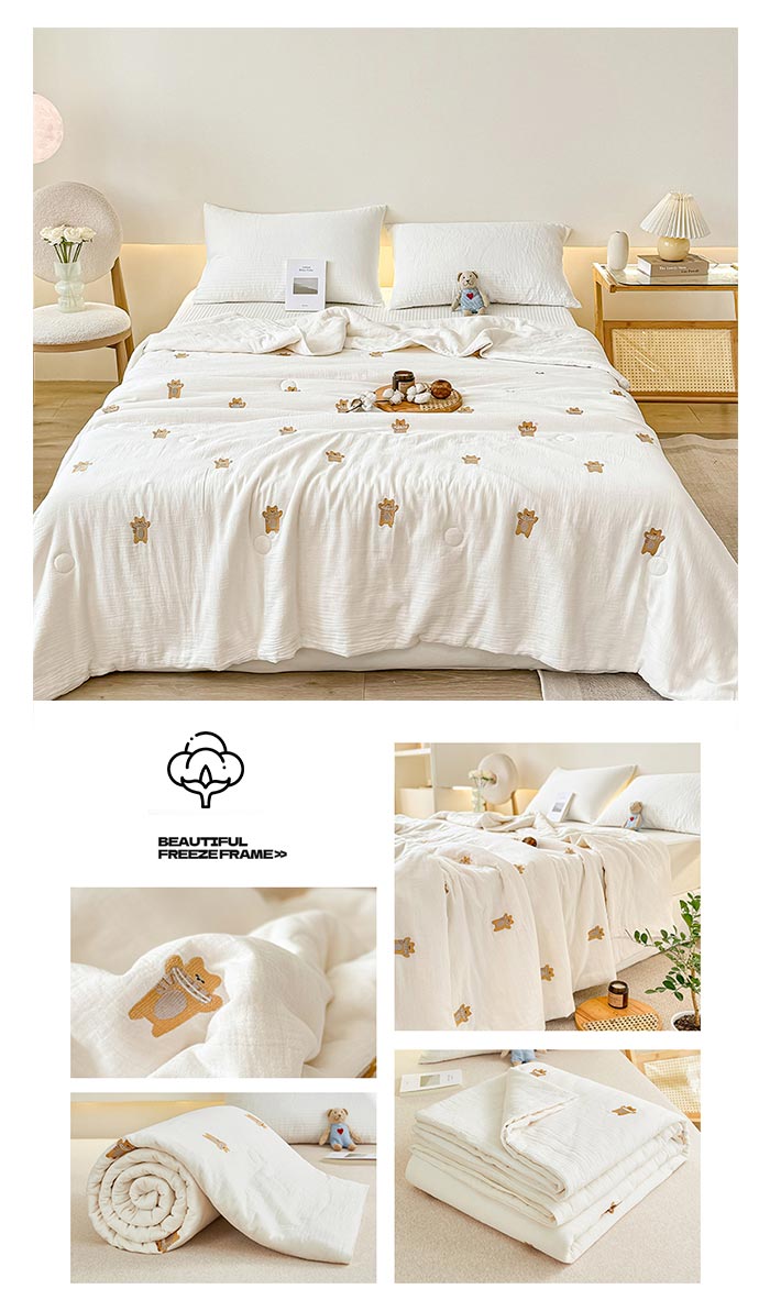 ダブルガーゼ 肌掛け布団 子供用 夏布団 夏ふとん 二重ガーゼ 綿100％ 無添加 やわらか 掛け布団 掛け布団 肌布団 ガーゼケット 肌に優しい 敏感肌 通気 吸水 コットン 可愛い 掛ふとん 掛布