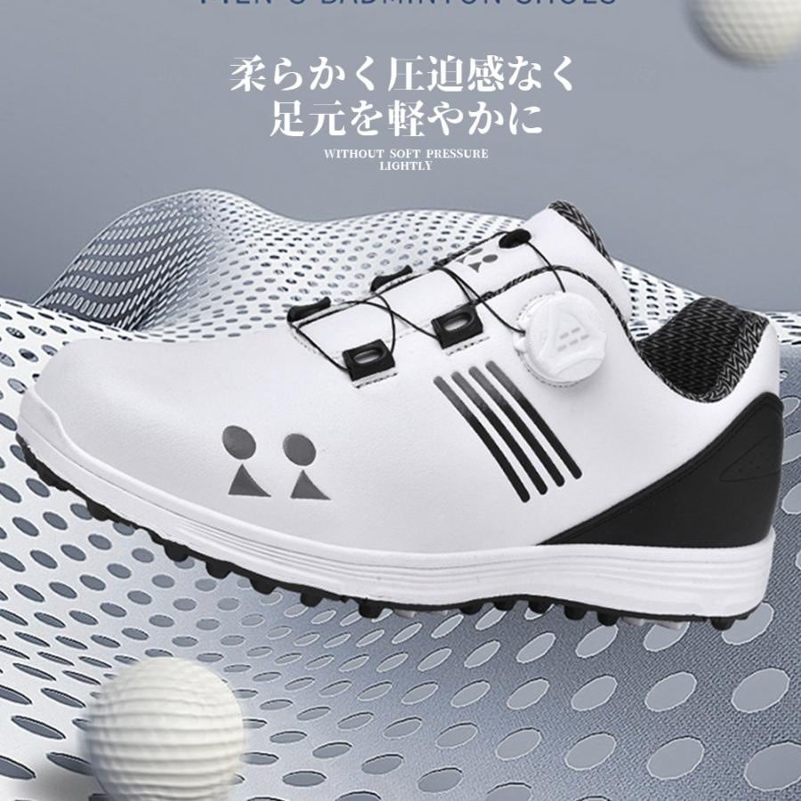 スニーカー ゴルフシューズ メンズ レディース ダイヤル式 大きいサイズ 幅広い スパイクレス フィット感 軽量 動きやすい 防水 耐久 練習場 白 おすすめ スニーカー ゴルフシューズ メンズ レディース ダイヤル式 大きいサイズ 幅広い スパイクレス フィット感 軽量 動きやすい 防水 耐久 練習場 白 おすすめ
