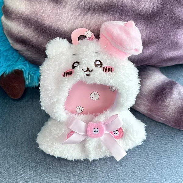 Charoぬい服ふわふわうさWhiteBLACにじぱぺちびぐるいつぬい Charoぬい服ふわふわうさWhiteBLACにじぱぺちびぐるいつぬい