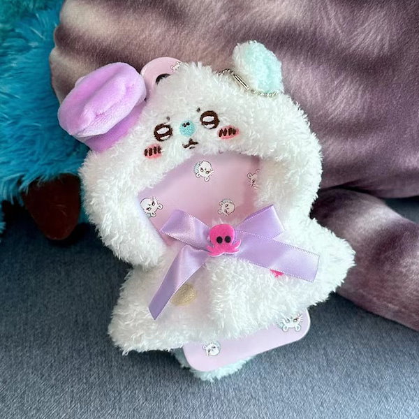 Charoぬい服ふわふわうさWhiteBLACにじぱぺちびぐるいつぬい Charoぬい服ふわふわうさWhiteBLACにじぱぺちびぐるいつぬい