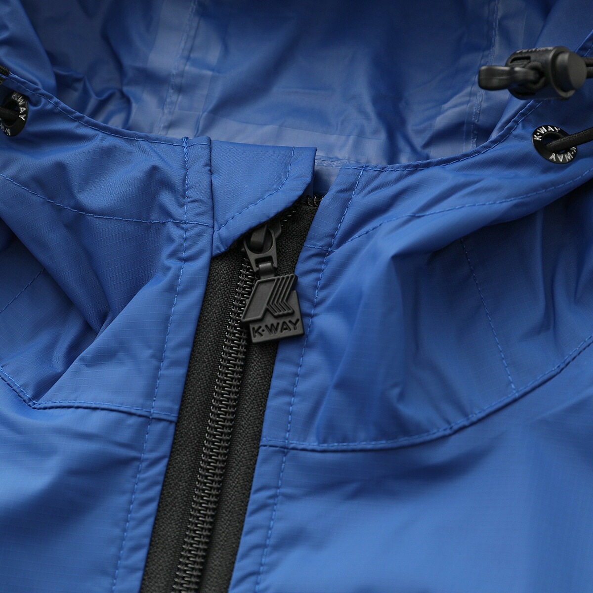 PLAY COMME des GARCONS × K-WAY プレイ コムデギャルソン ケーウェイ プルオーバー J502 レディース ナイロン アノラック ハーフジップ パーカー