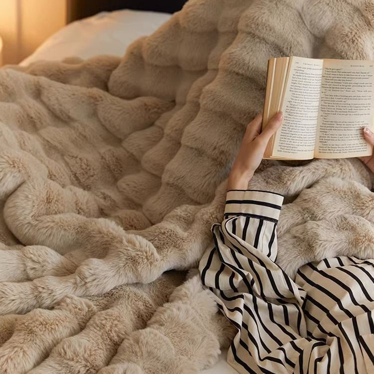 1/1.5/1.8/2m ラビットファーショートパイルカジュアルスローブランケットソファブランケットソフトブランケット暖かいフリースブランケットベッドンケット出窓ブランケット 1/1.5/1.8/2m ラビットファーショートパイルカジュアルスローブランケットソファブランケットソフトブランケット暖かいフリースブランケットベッドンケット出窓ブランケット