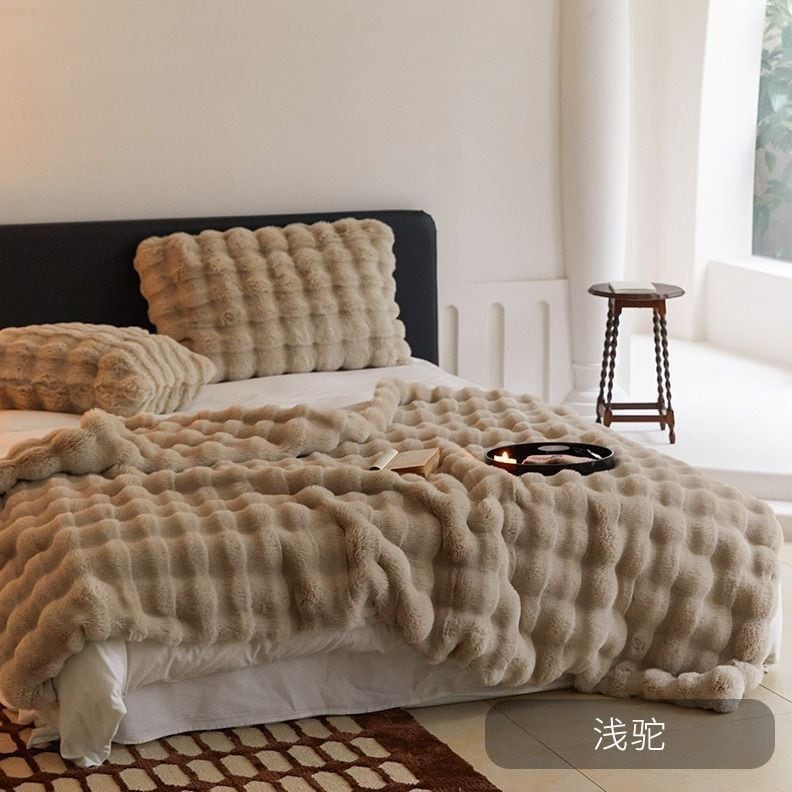 1/1.5/1.8/2m ラビットファーショートパイルカジュアルスローブランケットソファブランケットソフトブランケット暖かいフリースブランケットベッドンケット出窓ブランケット 1/1.5/1.8/2m ラビットファーショートパイルカジュアルスローブランケットソファブランケットソフトブランケット暖かいフリースブランケットベッドンケット出窓ブランケット