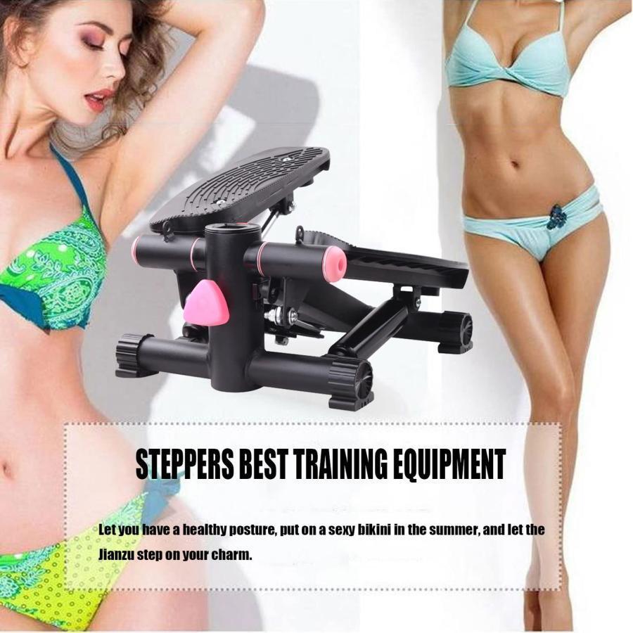 ステッパー 足踏み 運動 室内運動 サイドステッパー 静音 フィットネスミニステッパー階段ステッパー階段クライマーマシン抵抗バンドを備えておりモニターのマ ステッパー 足踏み 運動 室内運動 サイドステッパー 静音 フィットネスミニステッパー階段ステッパー階段クライマーマシン抵抗バンドを備えておりモニターのマ