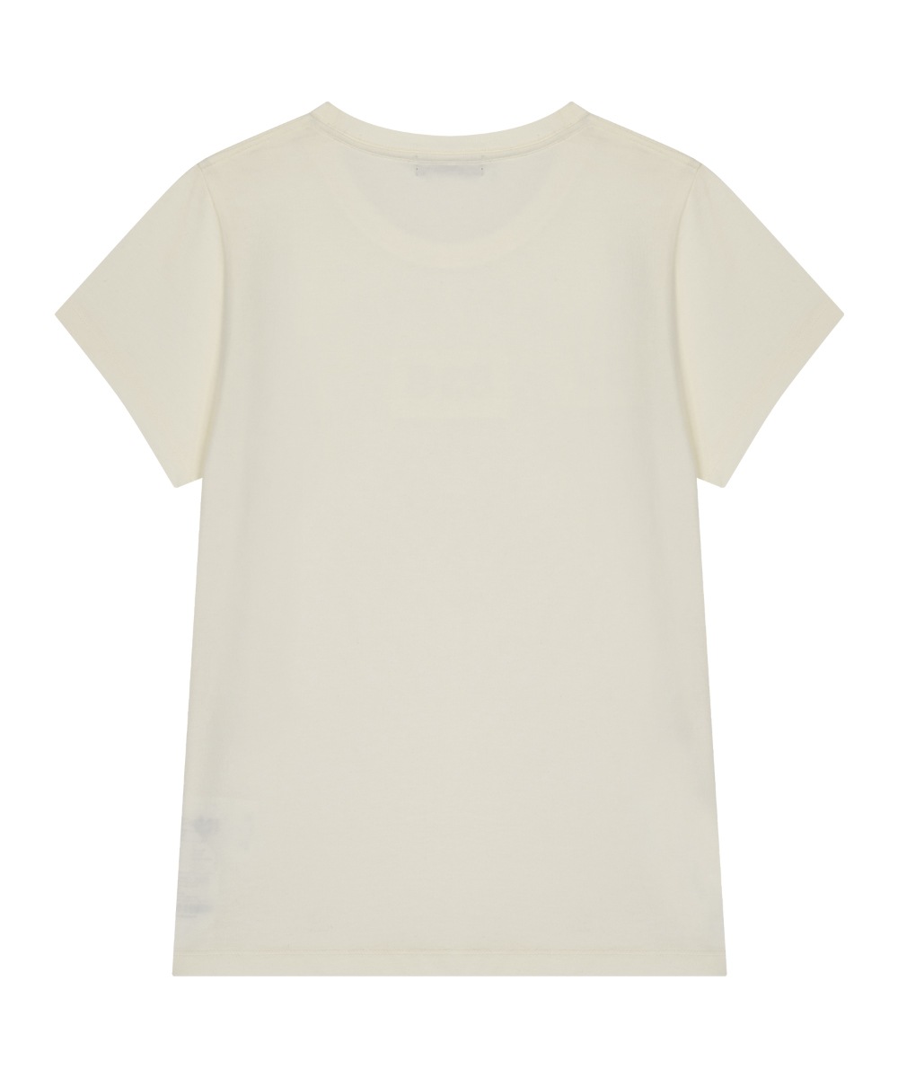 【COYSEIO】 038 BASIC T-SHIRT : IVORY 【COYSEIO】 038 BASIC T-SHIRT : IVORY