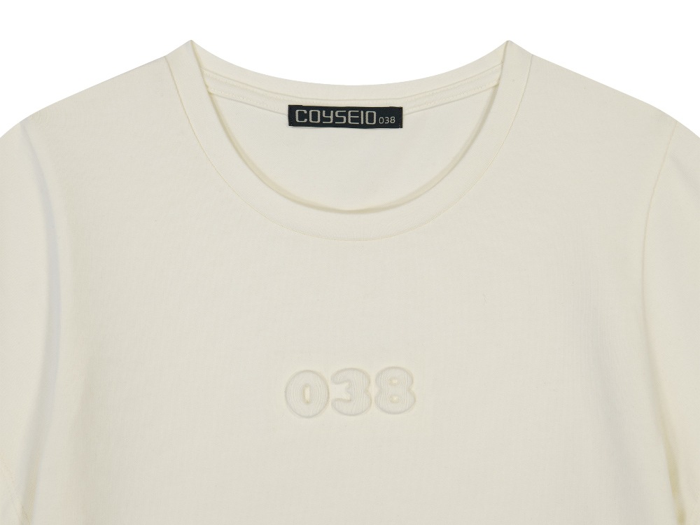 【COYSEIO】 038 BASIC T-SHIRT : IVORY 【COYSEIO】 038 BASIC T-SHIRT : IVORY