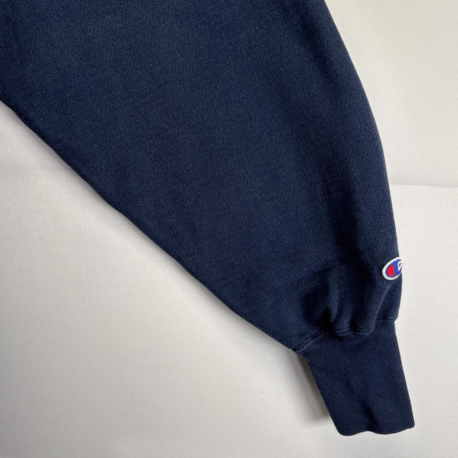 古着 90s/90年代 スウェット リバースウィーブ カレッジロゴ MICHIGAN プリント XXL ネイビー メンズ