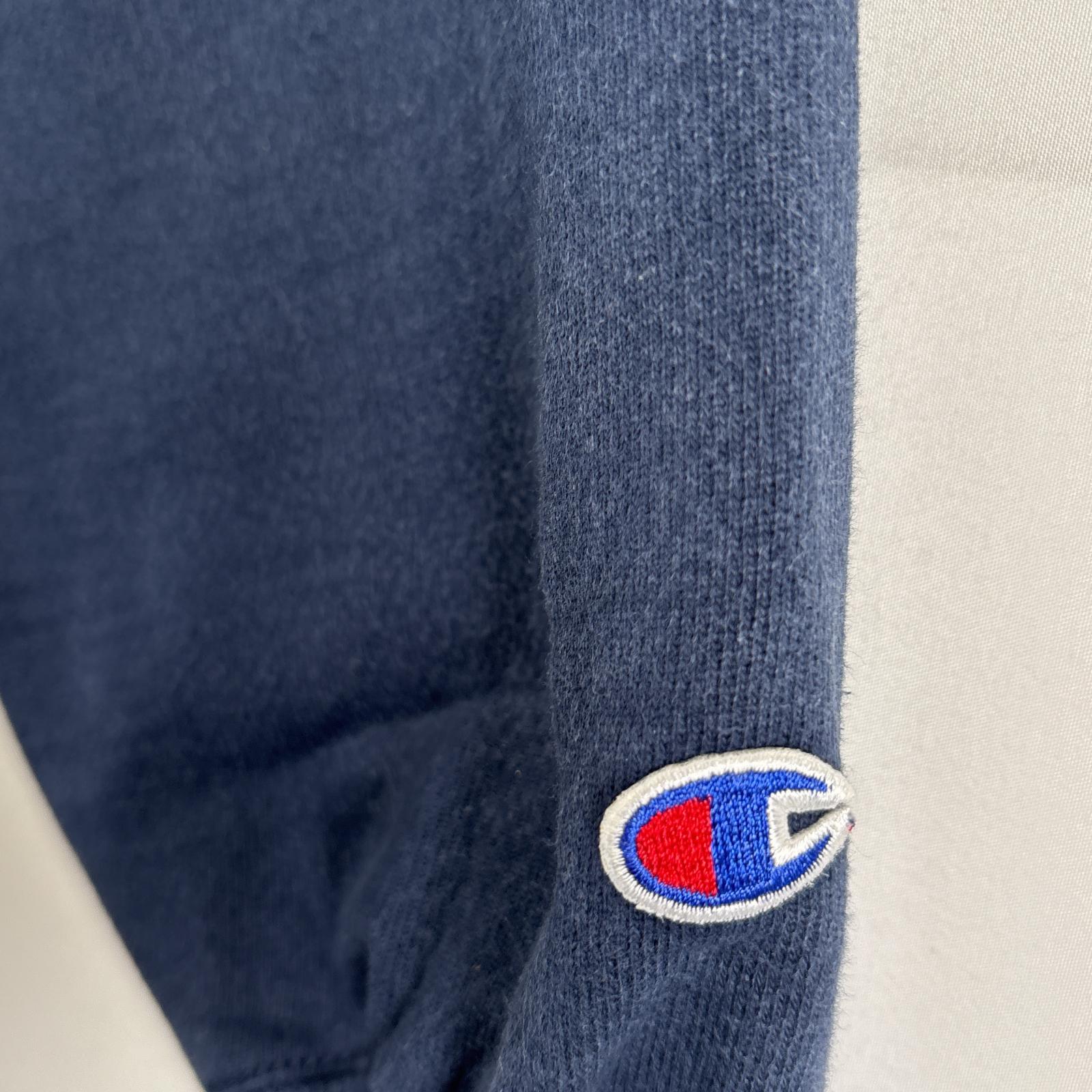 古着 90s/90年代 スウェット リバースウィーブ カレッジロゴ MICHIGAN プリント XXL ネイビー メンズ