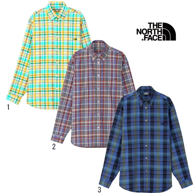 ロングスリーブマドラスシャツ ユニセックス NR12431 チェックシャツ 長袖 ロングスリーブマドラスシャツ ユニセックス NR12431 チェックシャツ 長袖