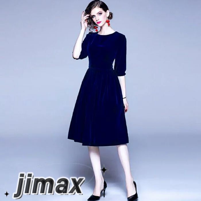 パーティードレス 結婚式 ワンピース 膝丈 ミモレ丈 秋冬 ベロアワンピース 結婚式 卒業式 入学式 二次会 披露宴 謝恩会 お呼ばれ 袖あり 大きいサイズ ワンピース ドレス フォーマル 結婚式 フ パーティードレス 結婚式 ワンピース 膝丈 ミモレ丈 秋冬 ベロアワンピース 結婚式 卒業式 入学式 二次会 披露宴 謝恩会 お呼ばれ 袖あり 大きいサイズ ワンピース ドレス フォーマル 結婚式 フ