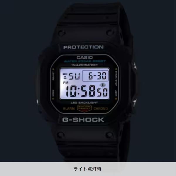カシオ CASIO G-SHOCK DW-5600UE-1JF 腕時計 ブラック クオーツ デジタル 国内正規品