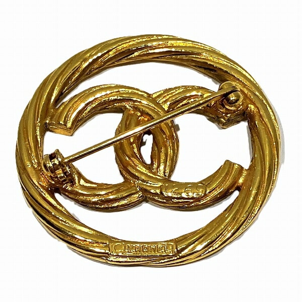 シャネル ココマーク ゴールド 1269 ブローチ レディース シャネル ココマーク ゴールド 1269 ブローチ レディース