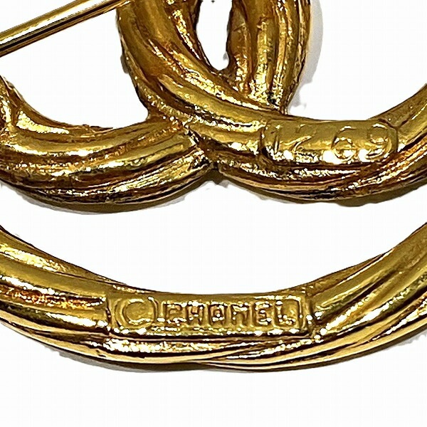 シャネル ココマーク ゴールド 1269 ブローチ レディース シャネル ココマーク ゴールド 1269 ブローチ レディース