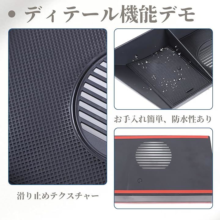 トヨタ ランドクルーザー 250 ランクル250 専用 収納ボックス ナビ ナビ後部収納ボックス ナビ収納ボックス 収納バッグ ABS製 取付簡単 車用収納 車内 小物入れ 便利グッズ