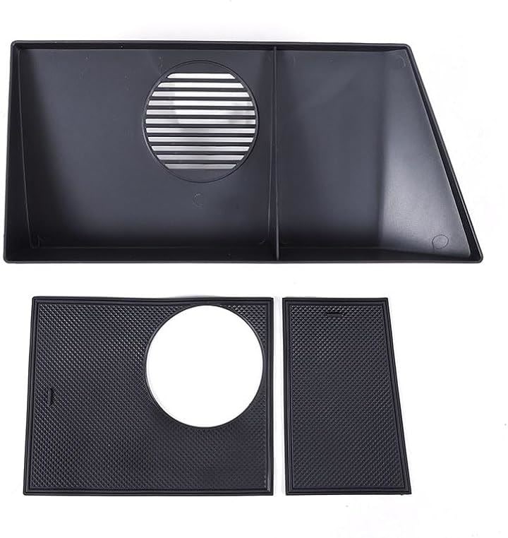 トヨタ ランドクルーザー 250 ランクル250 専用 収納ボックス ナビ ナビ後部収納ボックス ナビ収納ボックス 収納バッグ ABS製 取付簡単 車用収納 車内 小物入れ 便利グッズ