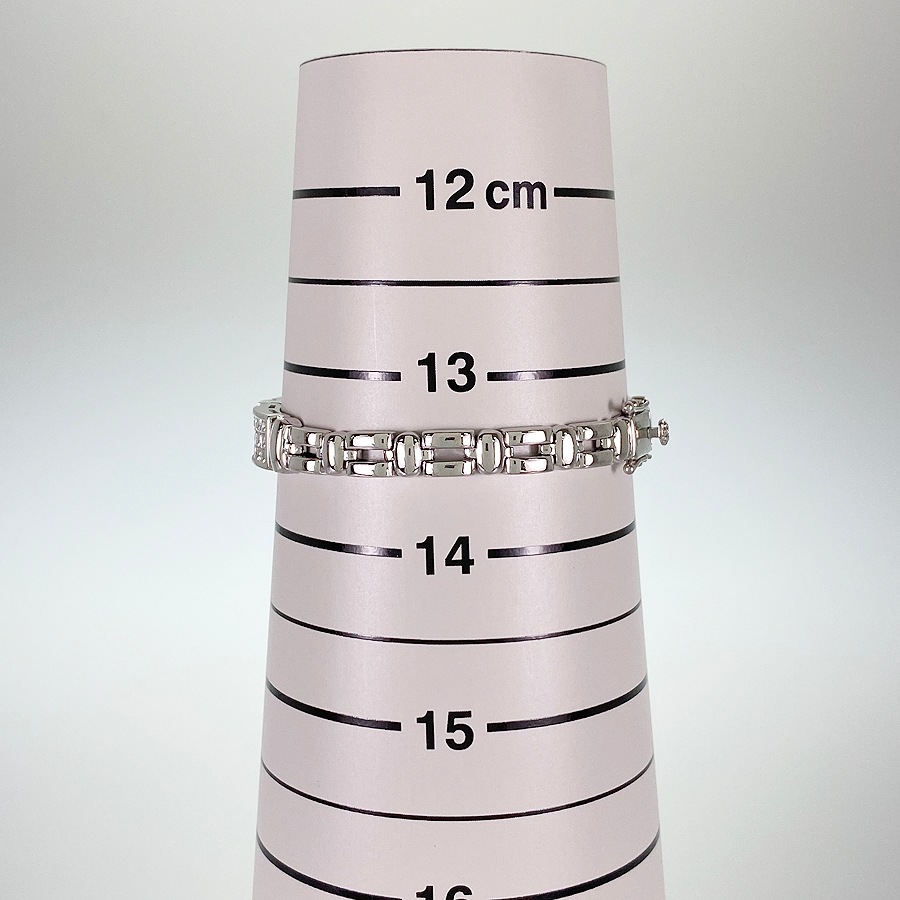 ブレスレット K18WG ダイヤモンド ss【中古】 ブレスレット K18WG ダイヤモンド ss【中古】