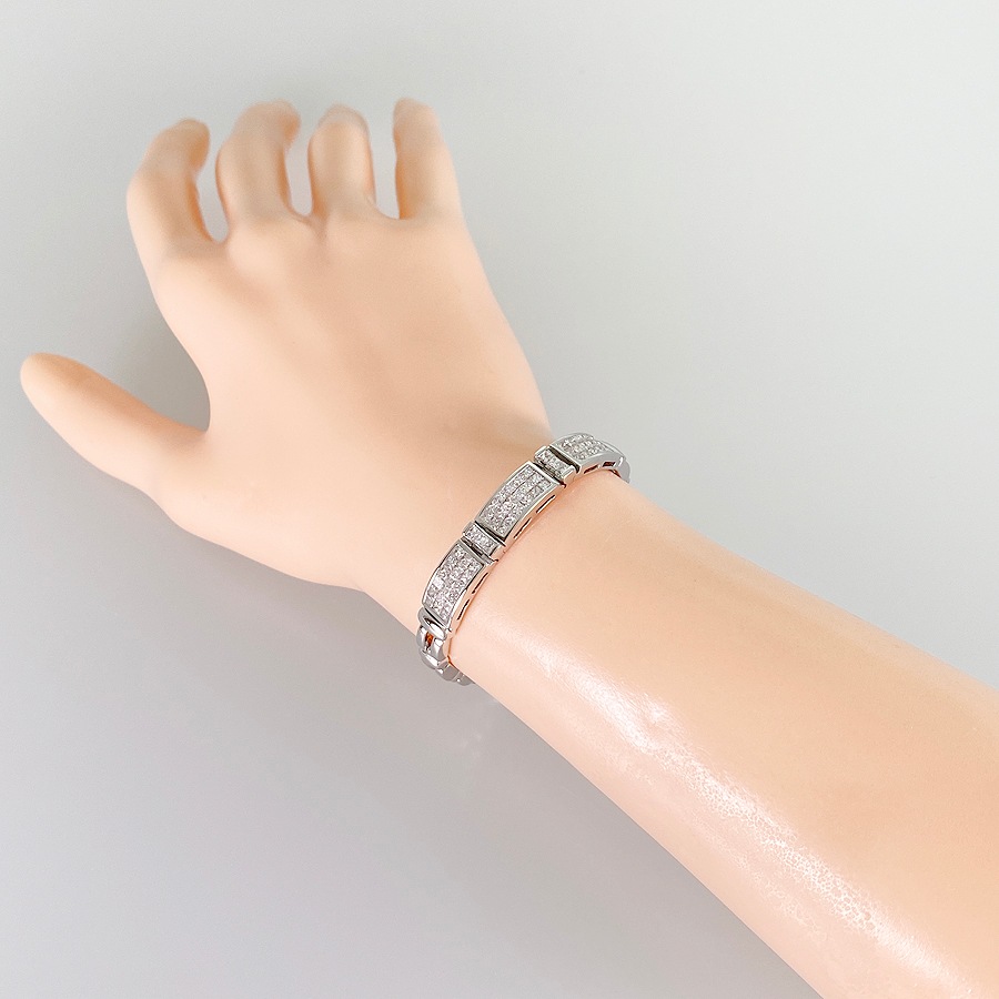 ブレスレット K18WG ダイヤモンド ss【中古】 ブレスレット K18WG ダイヤモンド ss【中古】