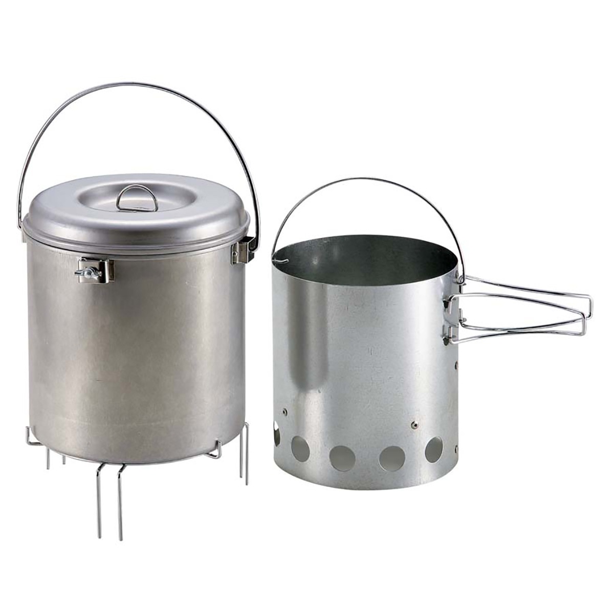 大型火消しつぼ火起し器セット キャプテンスタッグ CAPTAIN STAG 火消し壺 火起し器 火起こし 火起し 火消し 火消しつぼ 大型 アウトドア キャンプ 火おこし 火けし 保管