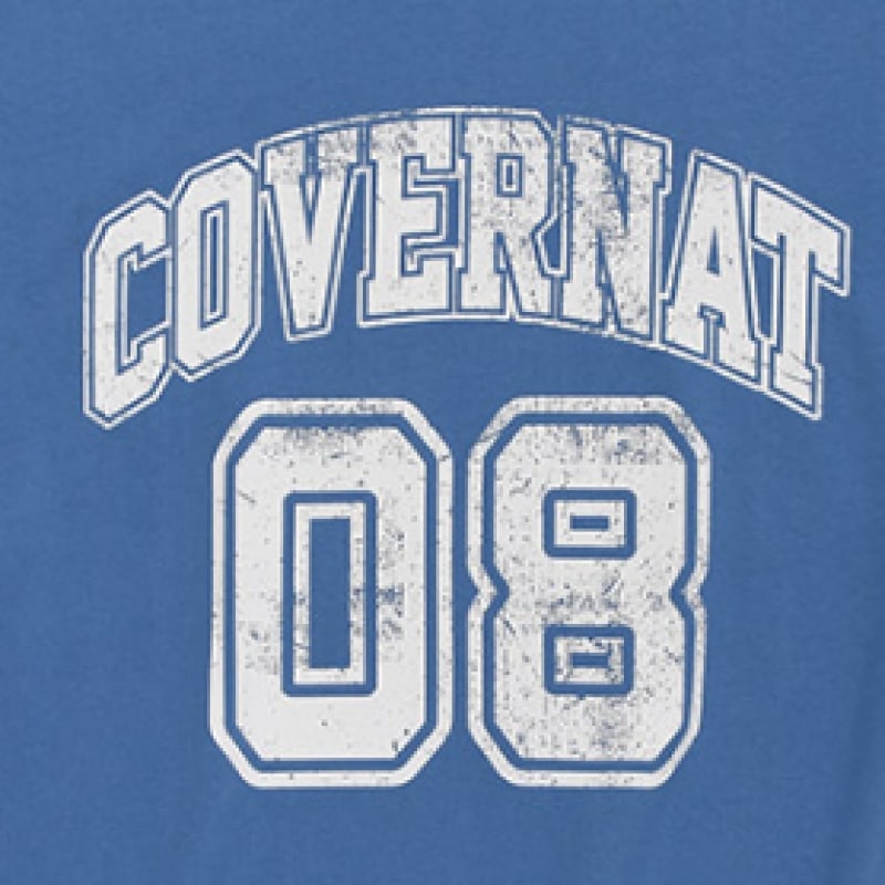 COVERNAT アーチラグビー T シャツライトブルー