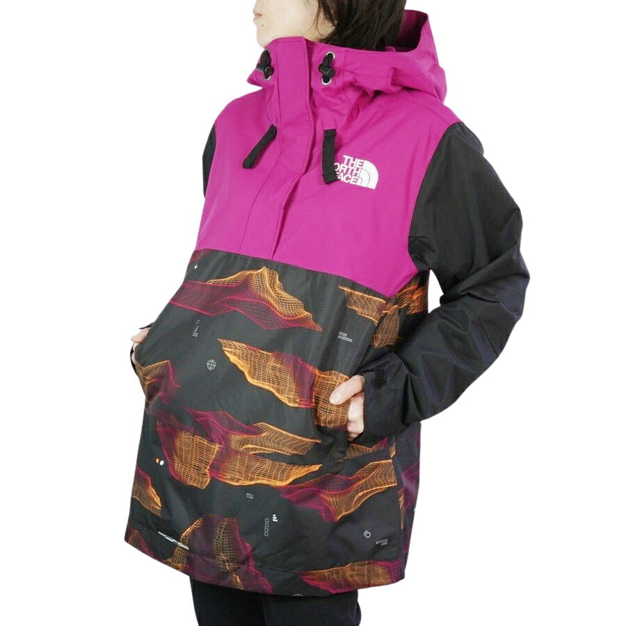 ノースフェイスTHE NORTH FACEレディース ジャケットW TANAGER JACKETウィメンズ タナジャー ジャケットRXP/NFB/NFBBHPT(パープル/ブラックプリント)女性用 ライトアウター アウトドア キャンプ 黒 紫 ノースフェイスTHE NORTH FACEレディース ジャケットW TANAGER JACKET