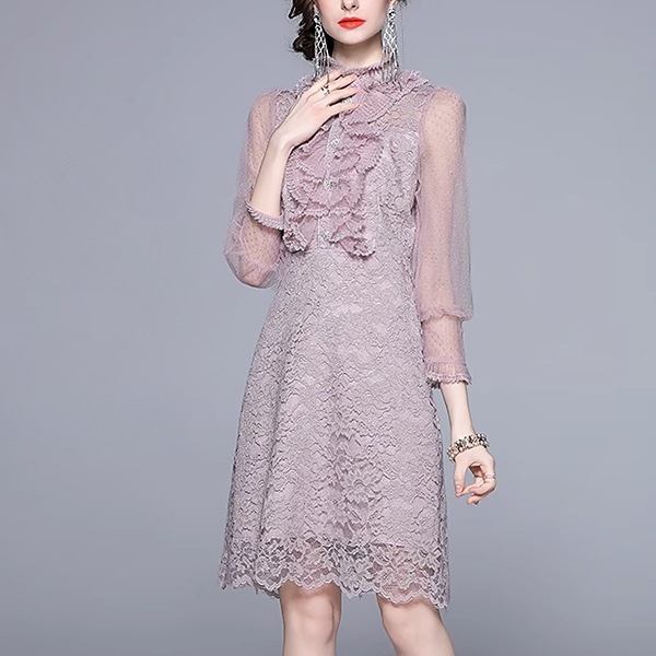 ドレス ワンピース パーティードレス カラードレス パーティー ミニ 膝上 ミドル丈 長袖 ベルスリーブ ランタンスリーブ ラウンドネック スタンドカラー プリンセスライン Aライン レース 刺繍 ドレス ワンピース パーティードレス カラードレス パーティー ミニ 膝上 ミドル丈 長袖 ベルスリーブ ランタンスリーブ ラウンドネック スタンドカラー プリンセスライン Aライン レース 刺繍