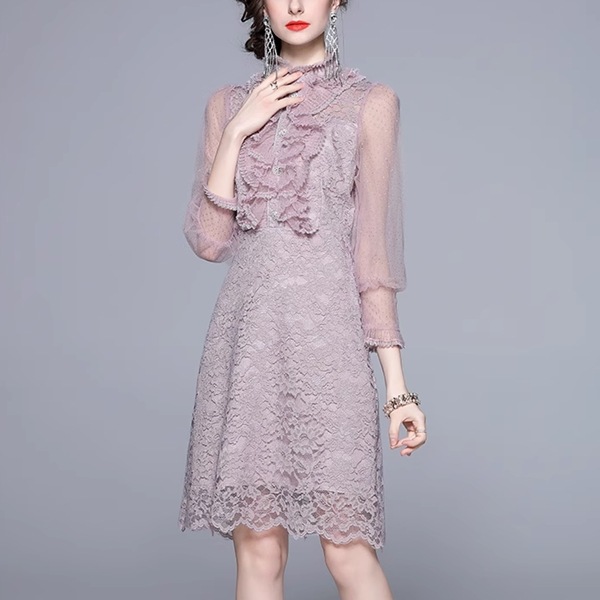 ドレス ワンピース パーティードレス カラードレス パーティー ミニ 膝上 ミドル丈 長袖 ベルスリーブ ランタンスリーブ ラウンドネック スタンドカラー プリンセスライン Aライン レース 刺繍 ドレス ワンピース パーティードレス カラードレス パーティー ミニ 膝上 ミドル丈 長袖 ベルスリーブ ランタンスリーブ ラウンドネック スタンドカラー プリンセスライン Aライン レース 刺繍