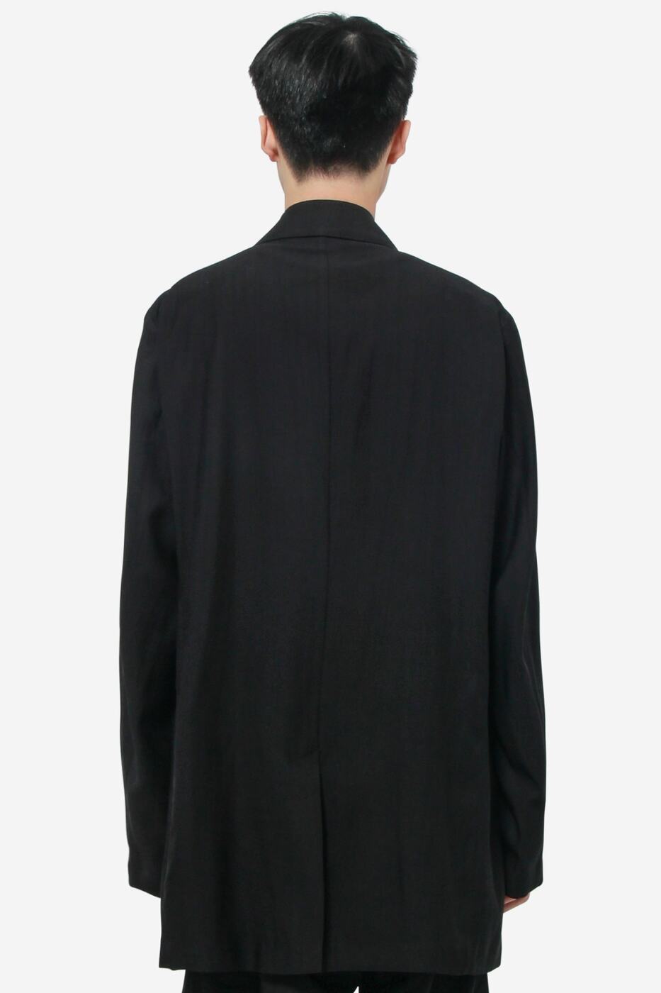M4220SBF BLACK EXPERIENCED VISCOSE 春夏2025 ジャケット メンズ ia