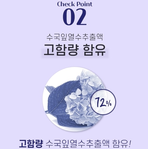 ニュートロウェイ 韓国産 アジサイの葉 熱水 高含量 抽出粉末 100gx3箱