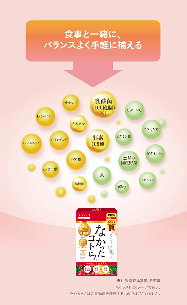 Qoo10] GRAPHICO なかったコトに VM 酵素 乳酸菌 マル