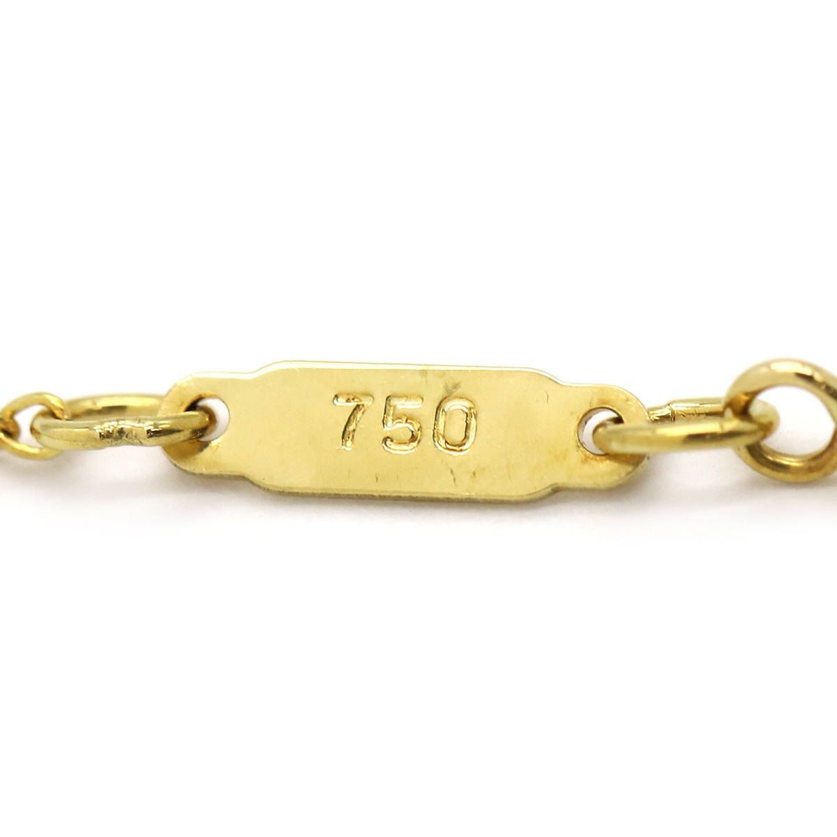 ティファニー Tiffany & Co ネックレス パール ペンダント K18YG パール イエローゴールド フラワーモチーフ 750YG 18金 【中古】