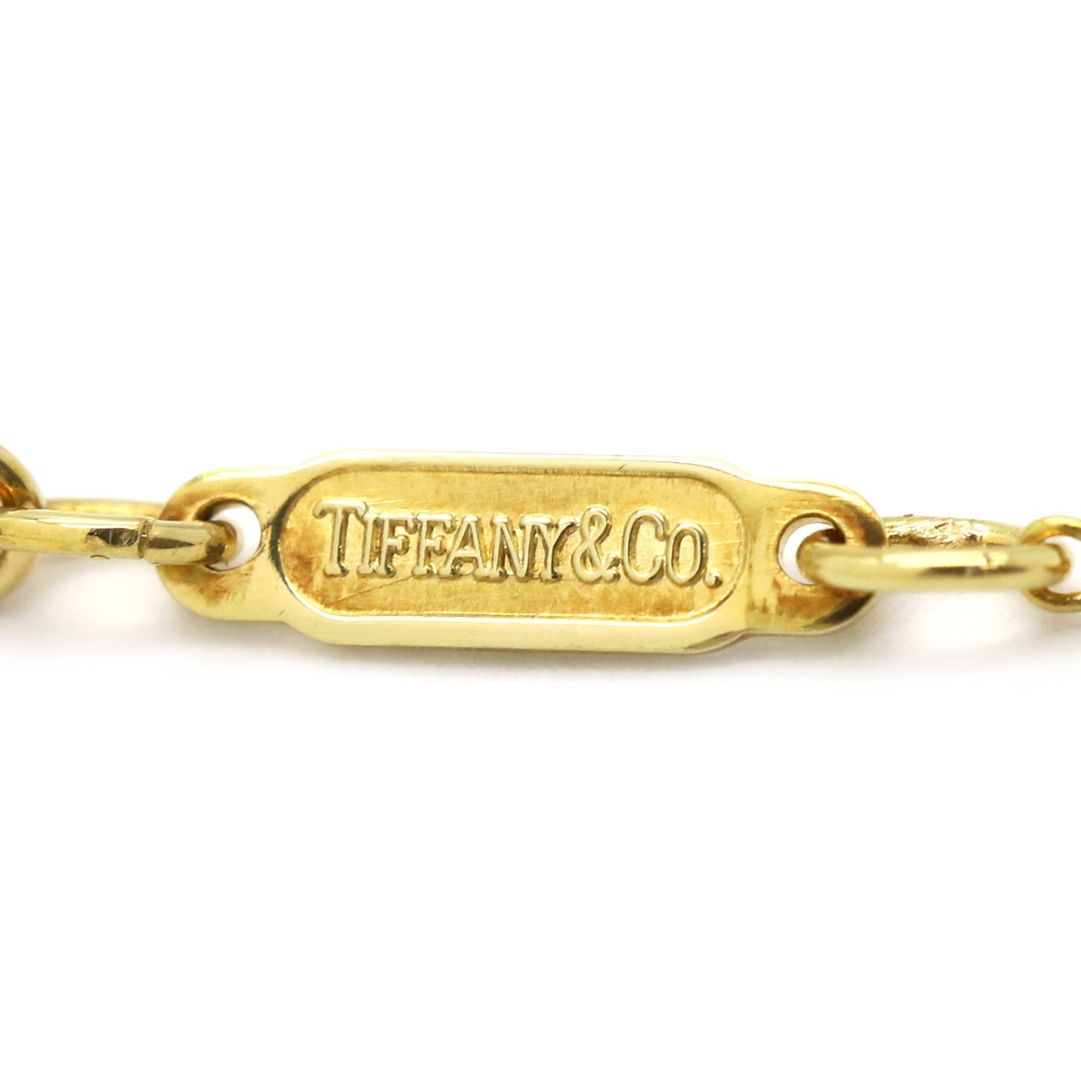 ティファニー Tiffany & Co ネックレス パール ペンダント K18YG パール イエローゴールド フラワーモチーフ 750YG 18金 【中古】