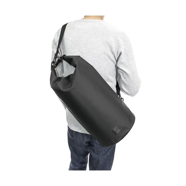 オウルテック WATER PROOFドライバッグ 20L ブラック 1個 オウルテック WATER PROOFドライバッグ 20L ブラック 1個