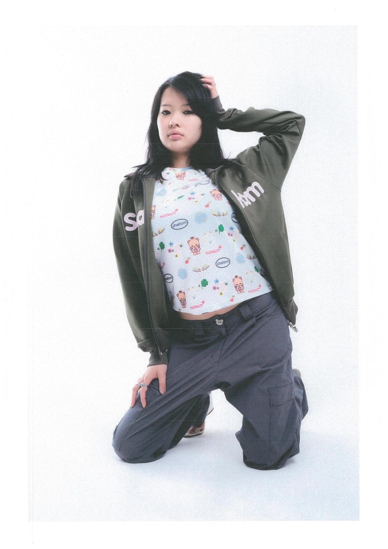 【Shalom】SHALOM JERSEY KHAKI