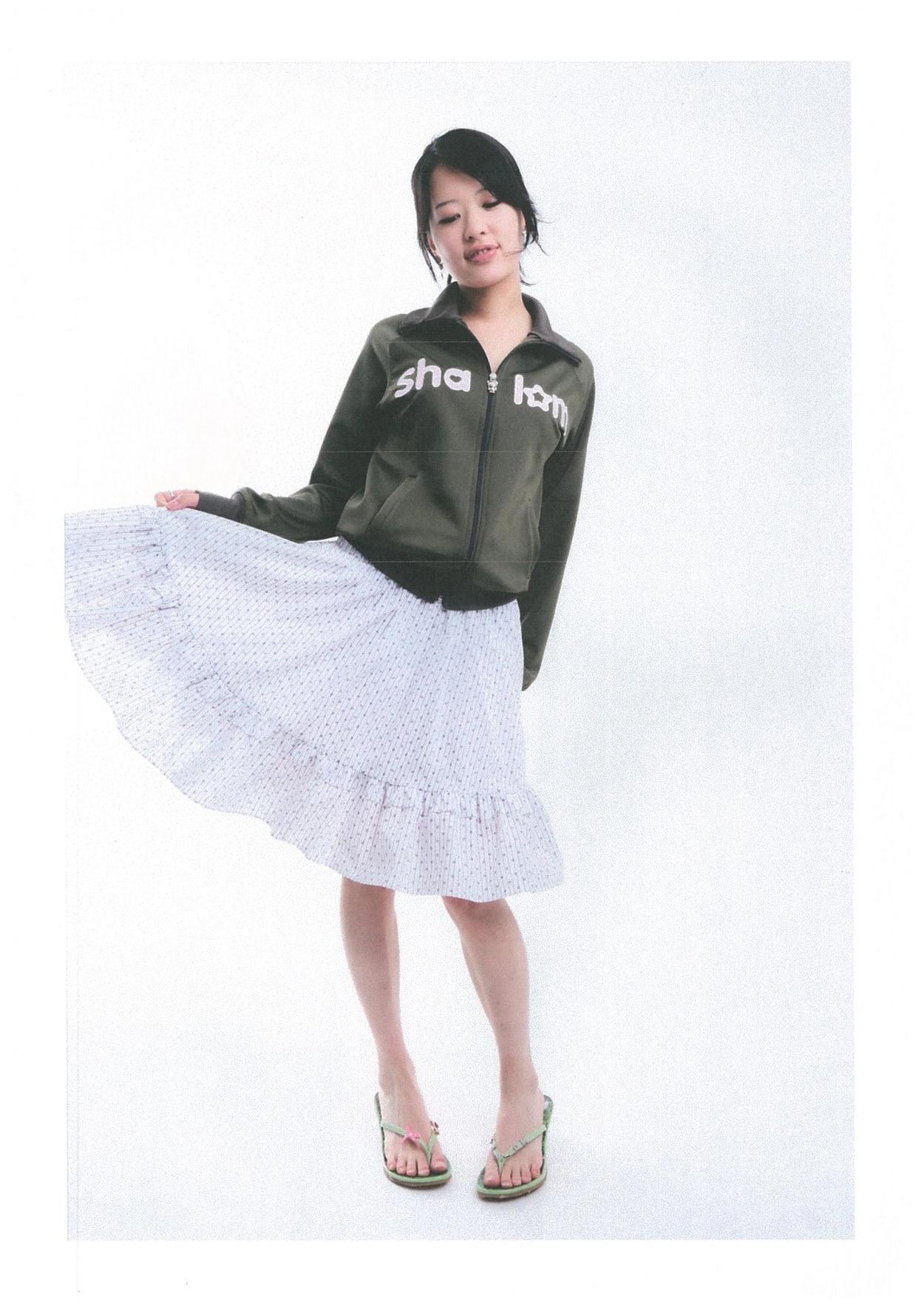 【Shalom】SHALOM JERSEY KHAKI