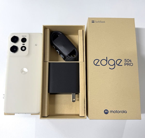 新品　未開封品motorola edge 50s PRO SoftBank ④ motorola edge 『新品未使用』SIMフリー 50s pro 8GB/256GB【ブラック