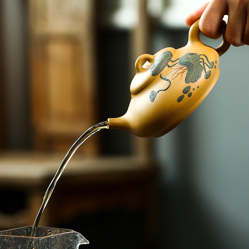 ティーポットセクション泥パープルクレイポット有名な手作りのロータスポンドポンドムーンフラワーオンラインストアエージェント ティーポットセクション泥パープルクレイポット有名な手作りのロータスポンドポンドムーンフラワーオンラインストアエージェント