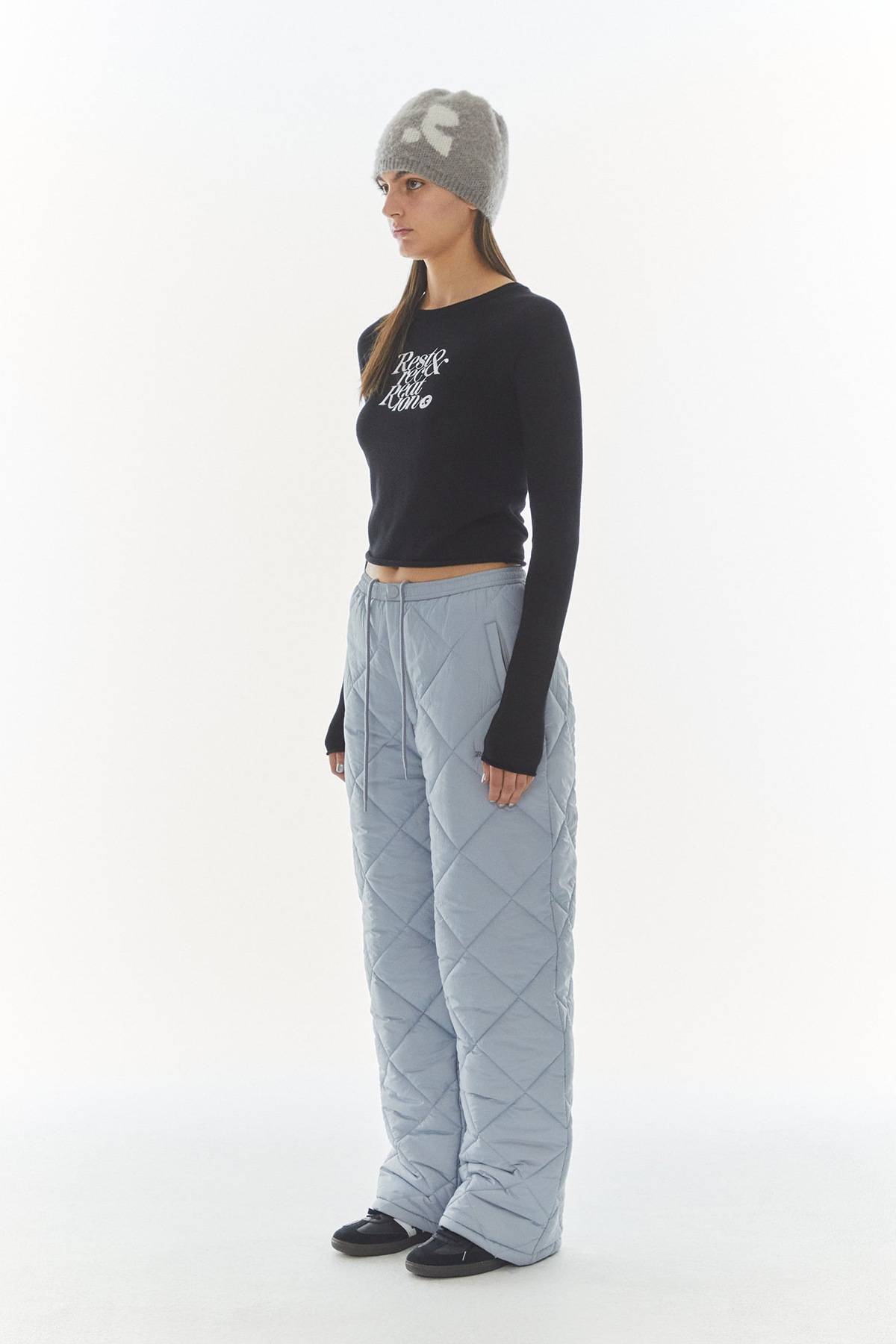 RAGLAN LONG SLEEVE KNIT ラグラン ロゴ 長袖 ニット (4カラー) RAGLAN LONG SLEEVE KNIT ラグラン ロゴ 長袖 ニット (4カラー)