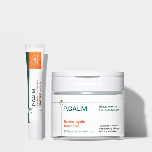 【肌ケア2点セット】バリアサイクルトナーパッド60枚+センテラスポット15ml/毛穴・赤み・敏感肌におすすめ 【肌ケア2点セット】バリアサイクルトナーパッド60枚+センテラスポット15ml/毛穴・赤み・敏感肌におすすめ