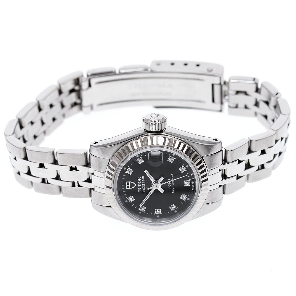 チュードル TUDOR 92514 プリンセスデイト 10Pダイヤ WGベゼル cal.616 自動巻き レディース 良品 _892175【中古】 チュードル TUDOR 92514 プリンセスデイト 10Pダイヤ WGベゼル cal.616 自動巻き レディース 良品 _892175【中古】