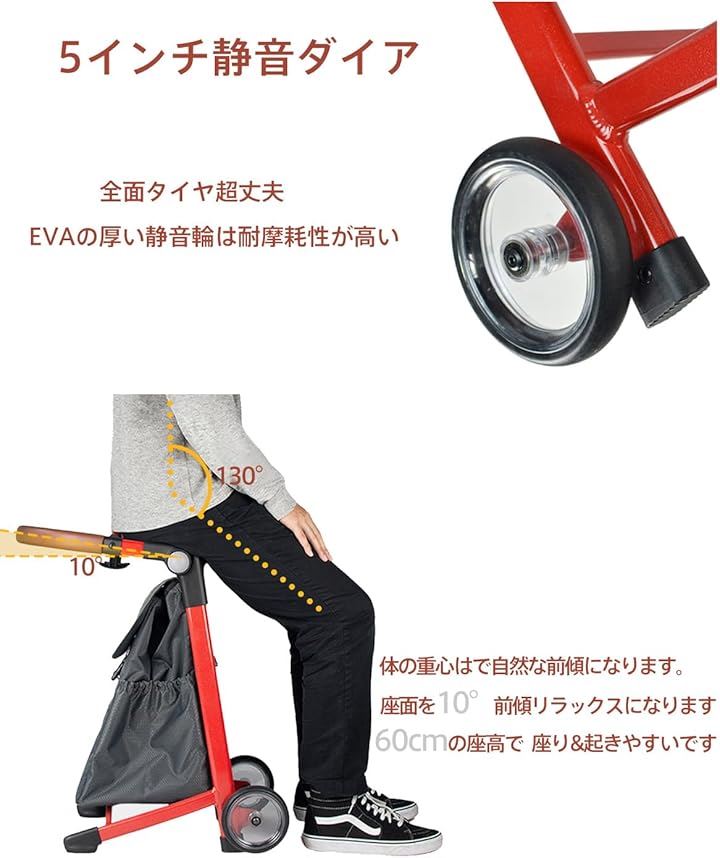 ショッピングキャリー 座れるショッピングカート 買い物カート 折りたたみ 軽量 コンパクト 静音タイヤ 大容量40L アルミ製 座れるキャリーカート 収納便利(レッドフレーム, 普通) ショッピングキャリー 座れるショッピングカート 買い物カート 折りたたみ 軽量 コンパクト 静音タイヤ 大容量40L アルミ製 座れるキャリーカート 収納便利(レッドフレーム, 普通)