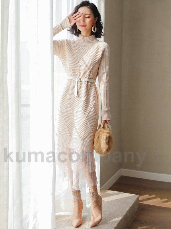 ワンピース セットアップ レディース スカート ニットワンピース タイト 長袖 ミモレ丈 リブニットワンピース ハイネック スタンドカラー 黒 きれいめ カジュアル お呼ばれ 韓国 ファッション おし ワンピース セットアップ レディース スカート ニットワンピース タイト 長袖 ミモレ丈 リブニットワンピース ハイネック スタンドカラー 黒 きれいめ カジュアル お呼ばれ 韓国 ファッション おし