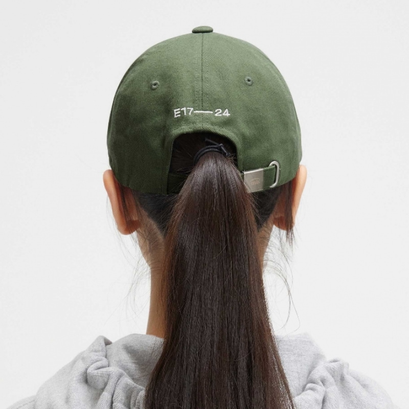 IMIS ハートワッペンボールキャップ-カーキ IMIS ハートワッペンボールキャップ-カーキ