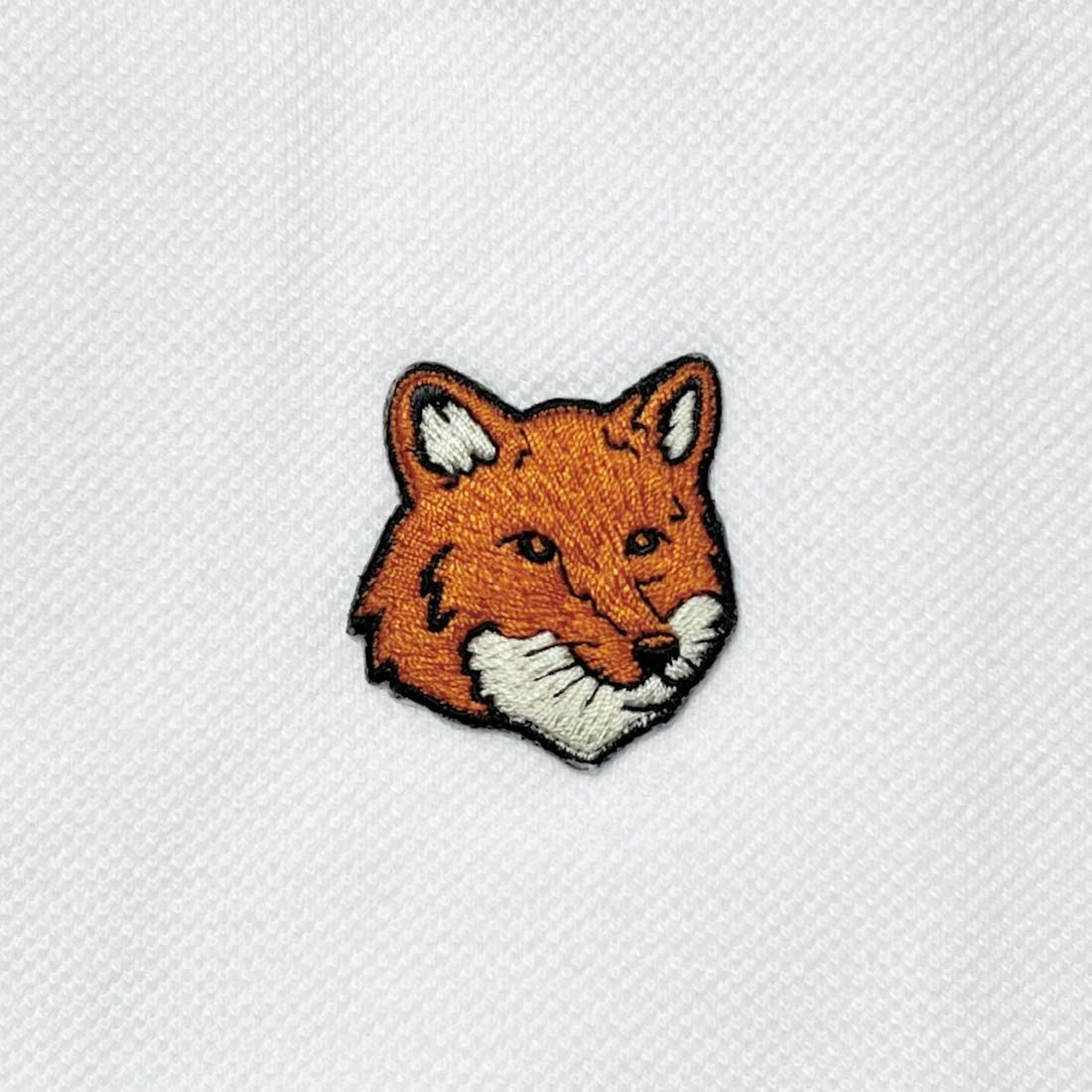 Maison Kitsune ポロシャツ フォックスヘッド レギュラー 半袖 ロゴ 刺繍 ワンポイント コットンピケ カジュアル メンズ PM00209KP0002_8